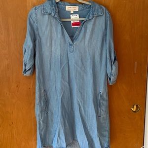 Denim Collared Dress